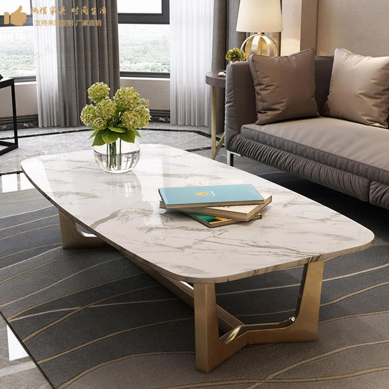 Northern Europe modern Light extravagance Marble tea table Simplicity rectangle combination suit Hong Kong style household table a living room dining tablein the Residential furniture , Categories , Tea table category - from Buy2taobao.com to provide professional Taobao agent buy service