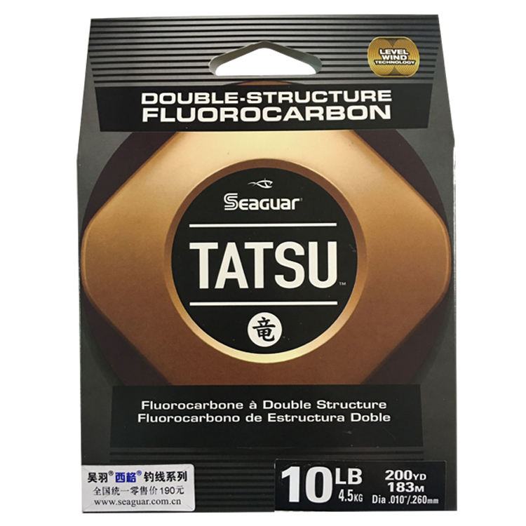 西格 SEAGUAR TATSU 竜 竞技级氟碳线 碳线 路亚线 183米在类目 户外/登山/野营/旅行用品, 垂钓装备, 鱼线中 - 来自Buy2taobao.com提供专业的淘宝代购服务