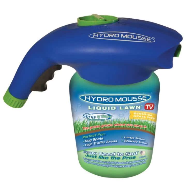 TV液态草坪Hydro Mousse 液体草坪 种子播种器神奇的喷枪喷壶在类目 鲜花速递/花卉仿真/绿植园艺, 园艺用品, 其它园艺用品中 - 来自Buy2taobao.com提供专业的淘宝代购服务