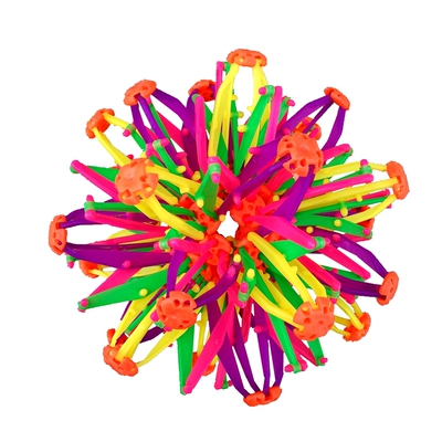 儿童玩具大号伸缩球变形球开花球魔术球地摊夜市热销包邮