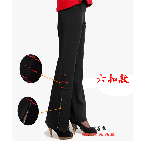 中年女装中老年女裤 女士唐装秋装中式改良秋装绣花长裤子妈妈装|ruв категории Женская одежда, костюм/национальная одежда/театр костюм, костюм/китайский стиль одежды, брюки - от Buy2taobao.com для оказания профессиональной услуги покупки агента Taobao