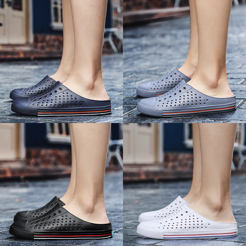 Baotou sandals MSM Trend Crocs non-slip Seaside Beach shoes men and women Half dragged summer outdoor Sandalsin the Men's Shoes, Slippers category - from Buy2taobao.com to provide professional Taobao agent buy service