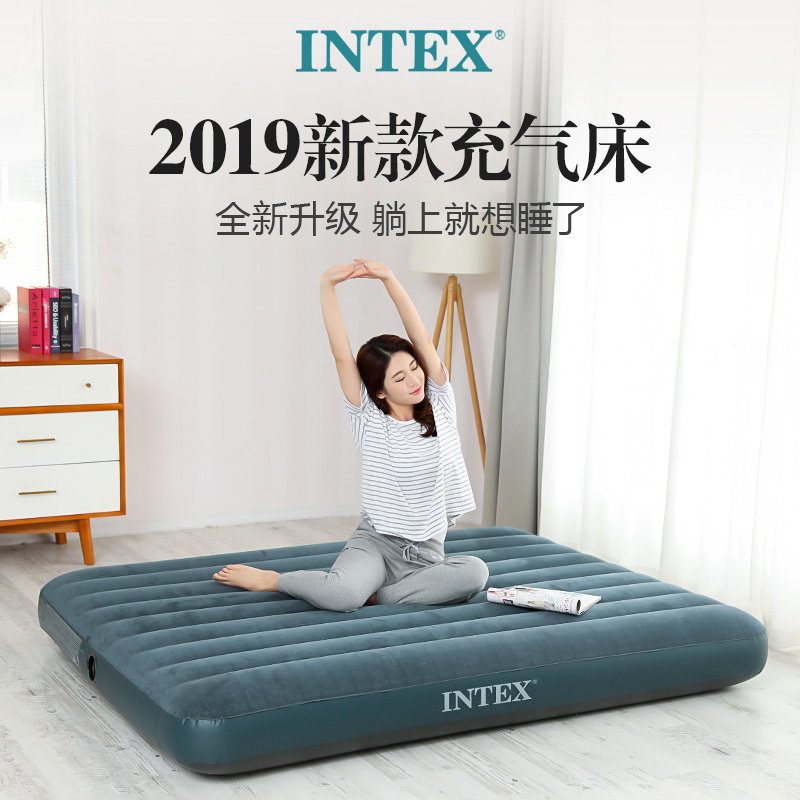 INTEX充气床垫气垫床单人加大 双人加厚家用户外帐篷床便携折叠床在类目 住宅家具, 床类, 充气床中 - 来自Buy2taobao.com提供专业的淘宝代购服务