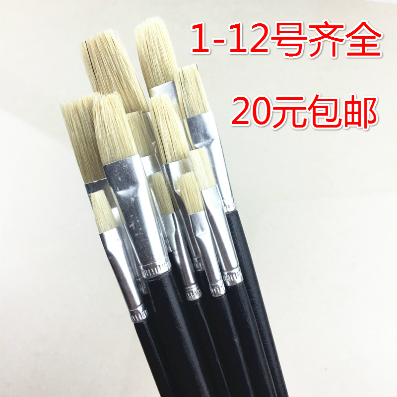 上海油画笔 生花画笔 工业画笔 补漆上色涂胶笔黑杆1-9号齐全现货|ruв категории оборудование/инструменты, ручной инструмент, Инструменты рисования, маслом ручка - от Buy2taobao.com для оказания профессиональной услуги покупки агента Taobao