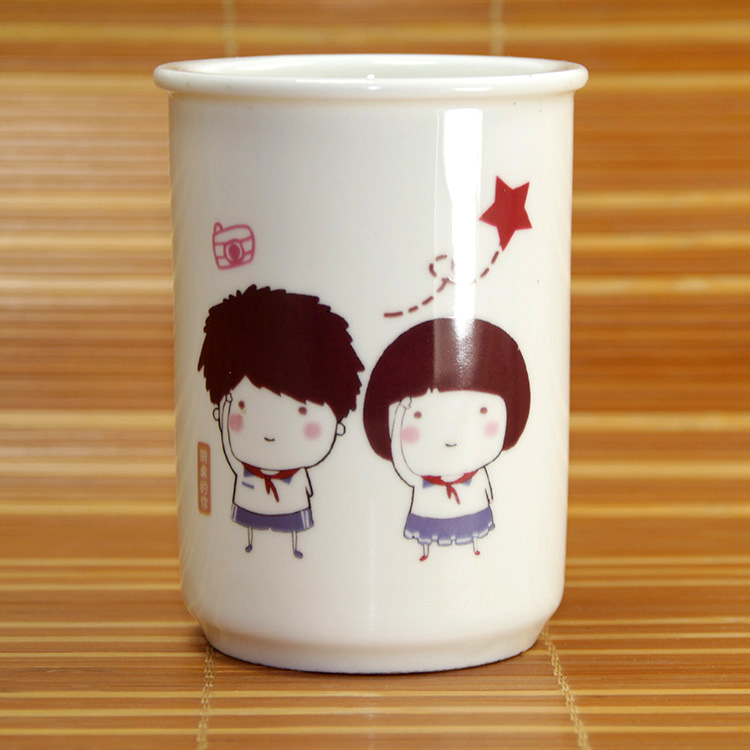 Couples Cup Ceramic cup Shih Tzu teacup Small mouth Tea cup Smells master glass Wine Glass Jingdezhenin the Tableware , Tea set , Cup category - from Buy2taobao.com to provide professional Taobao agent buy service