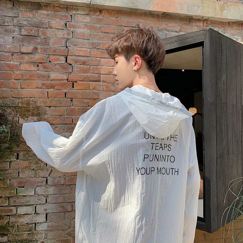 很仙的防晒衣男女外套韩版潮流2019新款夏防晒服超薄透气洋气超仙|msdalam kategori Pakaian Lelaki, jaket - dari Buy2taobao.com untuk memberikan perkhidmatan ejen Taobao profesional membeli