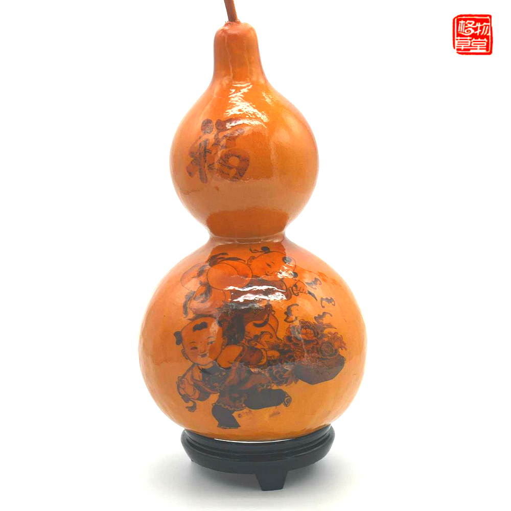 Town house gourd Coloured drawing Stickers Eight Immortals Old birthday Home Furnishing Jewelry Shelf Decoration To give them giftin the Arts and crafts , Folk arts and crafts Features , Gourd category - from Buy2taobao.com to provide professional Taobao agent buy service