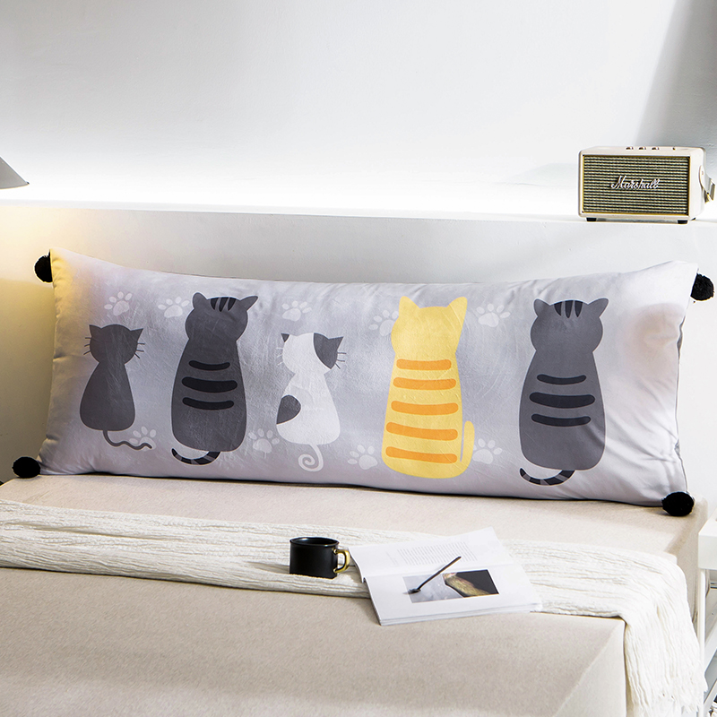 ins Bedside Cushion Kitty Pillows Nordic The bed Pillows Cartoon lovely sofa enlarge backrest Home Furnishingin the Home Fabric , Pillow/Pillow category - from Buy2taobao.com to provide professional Taobao agent buy service
