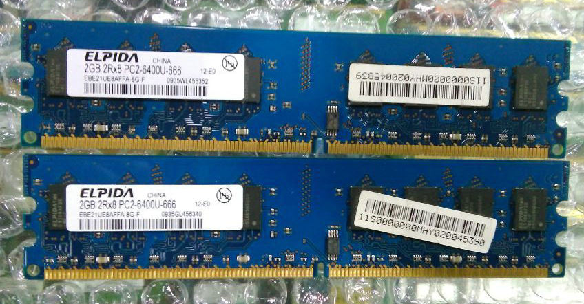 尔必达 ELPIDA 2R*8 PC2-6400U-666 DDR2 800 2G 台式机内存在类目 电脑硬件/显示器/电脑周边, 内存中 - 来自Buy2taobao.com提供专业的淘宝代购服务