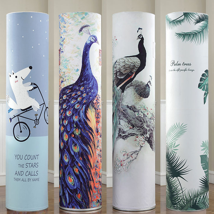 Countryside Fabric art circular Guiji air conditioning Vertical air conditioning dust cover Gree Beauty Aux Cylinder Air conditioning unitsin the Home Fabric , Dust protection cover , Air conditioner cover category - from Buy2taobao.com to provide professional Taobao agent buy service