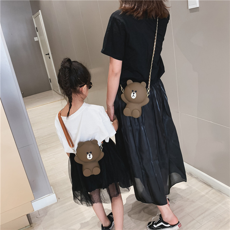 2019 new pattern lovely Little Bear children One shoulder knapsack fashion Mini baby Korean Edition Inclined shoulder bag girl Bagin the Toy/Childs/Puzzle/Building block/Model , Bags for children/Backpack/Bags , Messenger Bag/Bag/Purse category - from Buy2taobao.com to provide professional Taobao agent buy service
