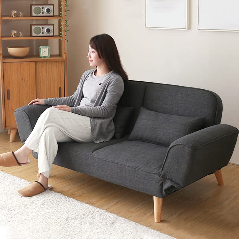 Northern Europe Fabric art Sofa bed Foldable Dual use Small apartment multi-function Renting shop Japanese couture Economic typein the Residential furniture , Sofa , Sofa category - from Buy2taobao.com to provide professional Taobao agent buy service