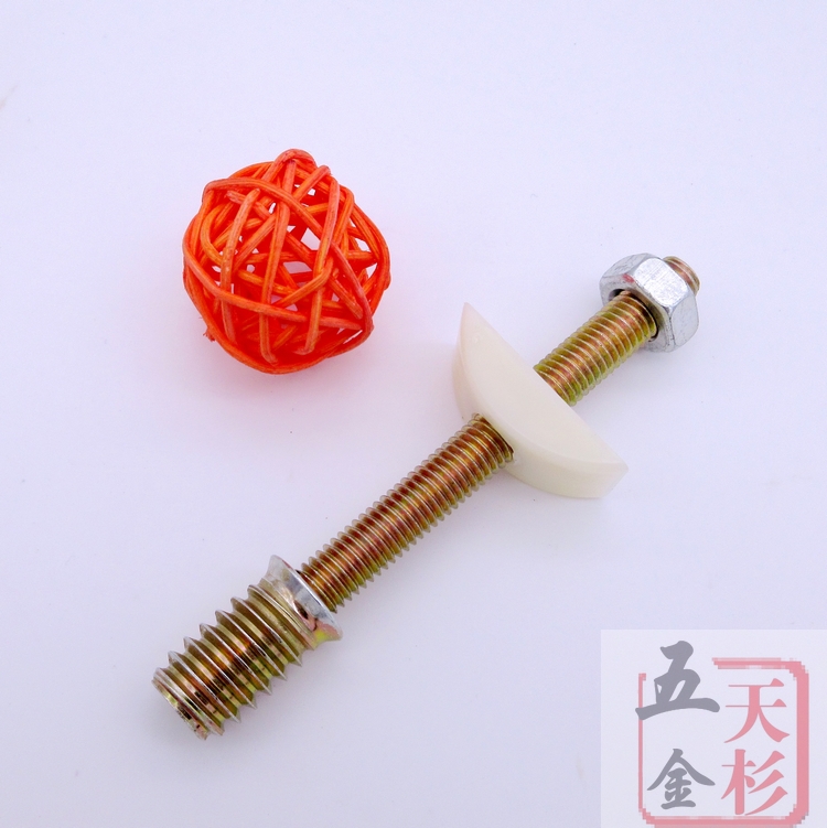 Nut screw furniture Half tooth Bantai Trine 14 One mesa combination Connector M8*70mmin the Hardware/Tool , Fastener , Vice-assembly and connection category - from Buy2taobao.com to provide professional Taobao agent buy service