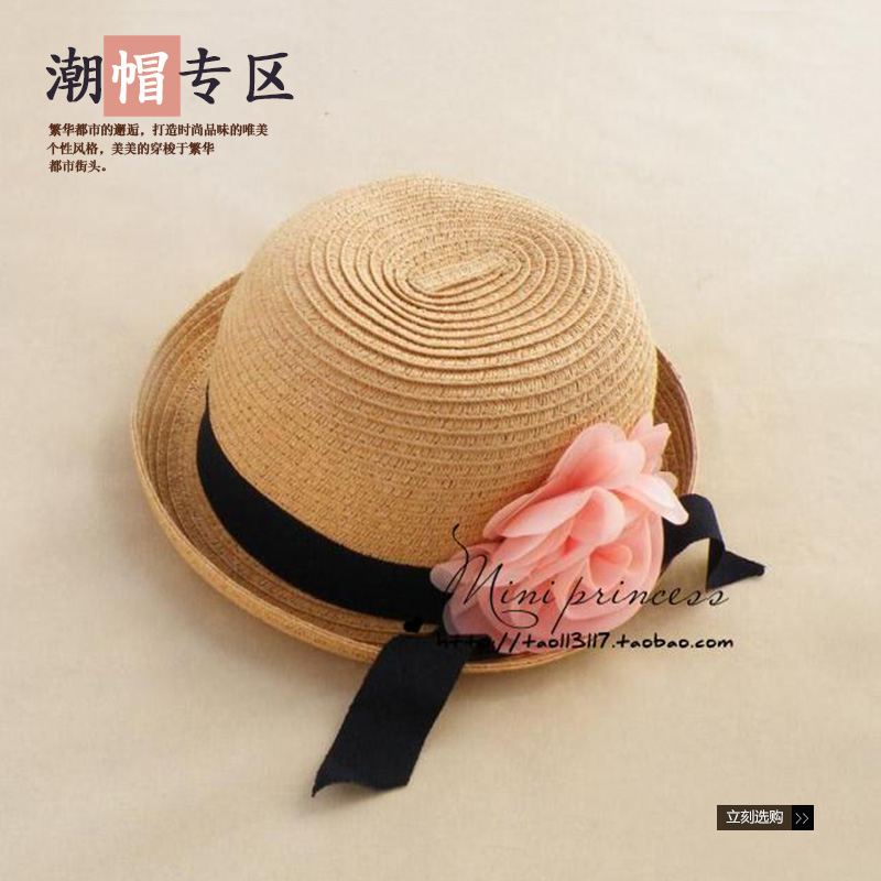 女宝宝帽子女童出游帽度假用品宝宝防草帽公主帽在类目 童装/婴儿装/亲子装, 帽子/围巾/口罩/手套/耳套/脚套, 多件套 帽子、围巾、手套等组合中 - 来自Buy2taobao.com提供专业的淘宝代购服务