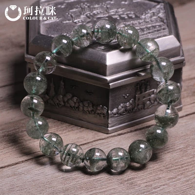 珂拉咪 天然绿幽灵手链男女款 招财水晶手串一物一图系列送证书|ruв категории Украшения,ювелирные изделия, браслет - от Buy2taobao.com для оказания профессиональной услуги покупки агента Taobao