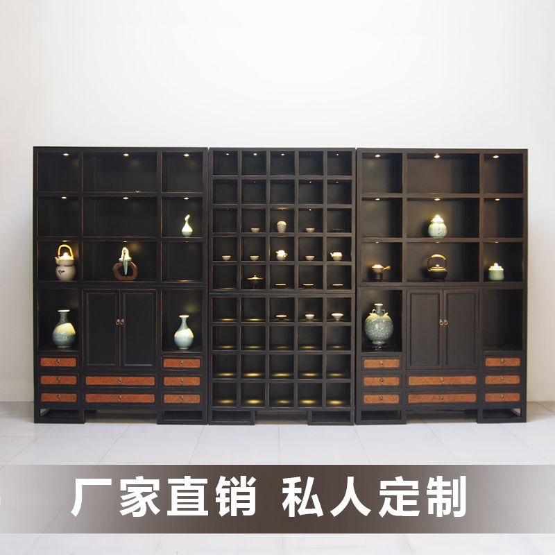 仿古中式榆木書櫃自由組合落地書架辦公室定制整牆置物架實木書櫥在類目 住宅傢俱, 櫃類, 書櫃, 組合書櫃中 - 來自Buy2taobao.com提供專業的淘寶代購服務