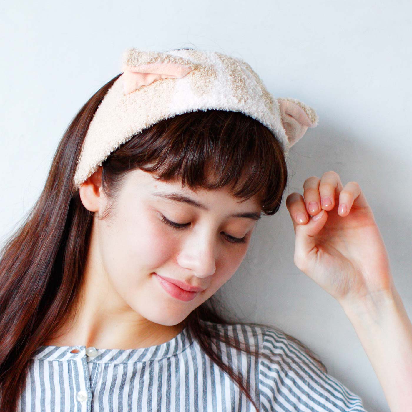 【白秤座】日本芬理希梦felissimo 猫咪眼发带|msdalam kategori keluarga/Alat Pembersihan peribadi, Peralatan pembersihan penjagaan diri, kepala - dari Buy2taobao.com untuk memberikan perkhidmatan ejen Taobao profesional membeli