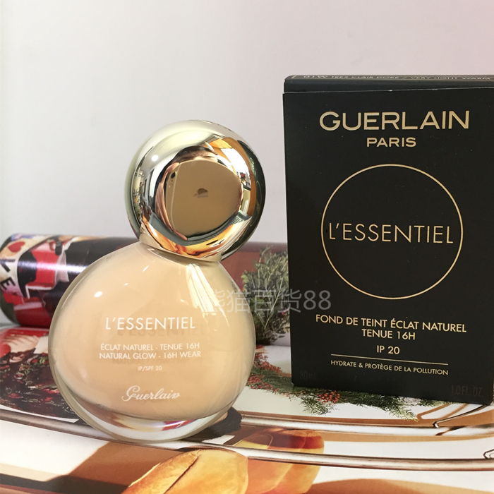 Guerlain娇兰 2019新款 L'ESSENTIEL小灯泡 小圆瓶 粉底液30ML在类目 彩妆/香水/美妆工具, 粉底液/膏中 - 来自Buy2taobao.com提供专业的淘宝代购服务