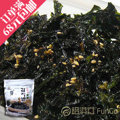 韓國進口食品 韓美禾炒海苔 拌飯紫菜 70g 芝麻香脆營養健康在類目 零食/堅果/特產, 魷魚絲/魚乾/海味即食, 海苔系列中 - 來自Buy2taobao.com提供專業的淘寶代購服務