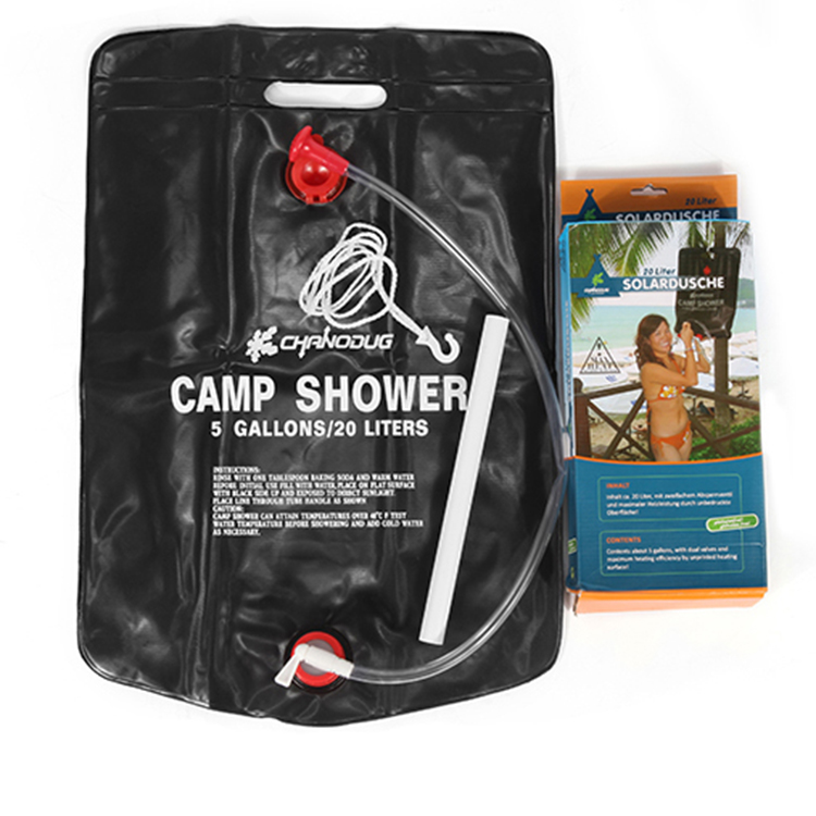 Outdoor camping Body bags solar energy black Special Offer PVC CHANODUG Sellingin the Outdoor/Mountaineer/Camping/Travel Goods , Drinking utensils/Water container , Outdoor shower bag/Solar shower bag category - from Buy2taobao.com to provide professional Taobao agent buy service