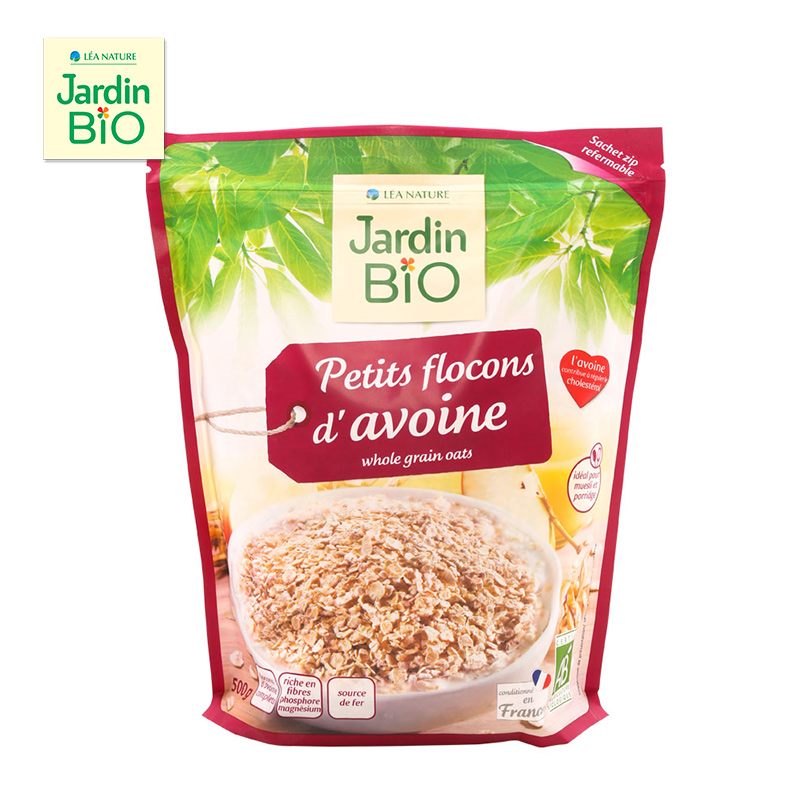 法国进口Jardin BiO'/碧活园全麦燕麦片500g*6袋膳食纤维营养代餐|msdalam kategori kopi/oatmeal/Dibancuh ke dalam teh, Lotus root kanji/oatmeal/minuman Chong, Dibancuh ke dalam teh, bijirin - dari Buy2taobao.com untuk memberikan perkhidmatan ejen Taobao profesional membeli