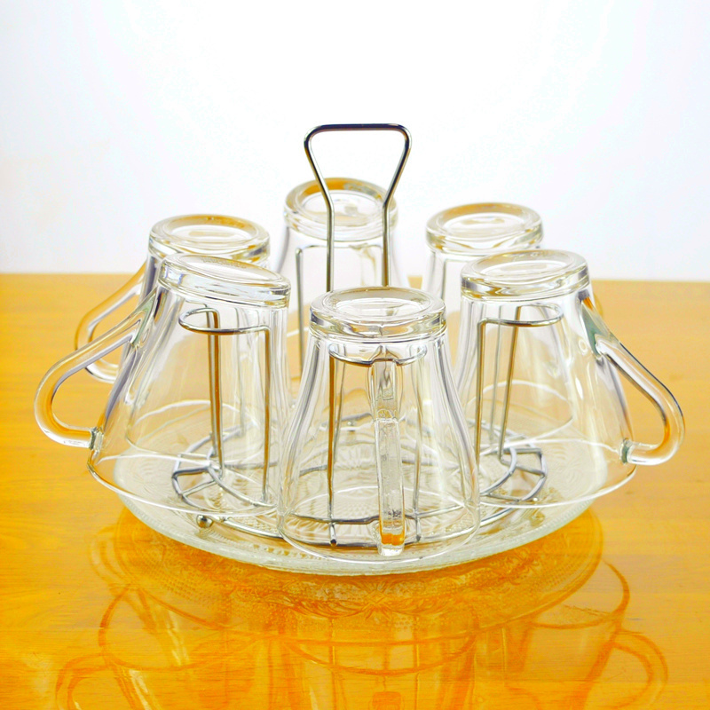 glass teacup household Set 6 Water cup glass European style circular transparent Heatin the Tableware , Cup/Cups/Kettle , Glass category - from Buy2taobao.com to provide professional Taobao agent buy service