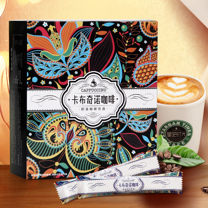 卡布奇諾咖啡速溶即溶三合壹咖啡粉沖飲品450g禮盒裝內含30條袋裝在類目 咖啡/麥片/衝飲, 速溶咖啡/咖啡豆/粉, 速溶咖啡中 - 來自Buy2taobao.com提供專業的淘寶代購服務