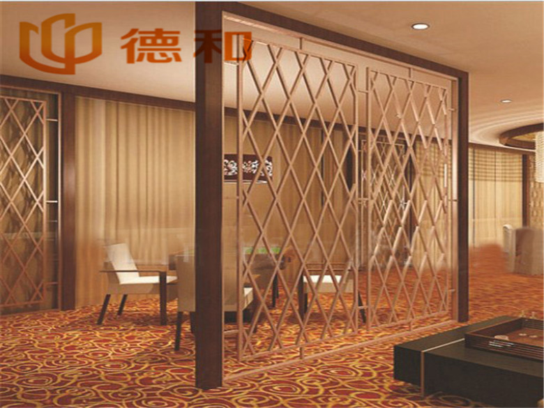 四川加工定做折叠不绣钢屏风 玫瑰金不绣钢屏风|msdalam kategori bahan binaan asas, dinding partition, skrin - dari Buy2taobao.com untuk memberikan perkhidmatan ejen Taobao profesional membeli