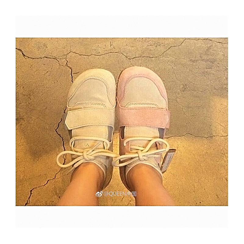 QUEENSTUDIO comfortable leisure time Frenum genuine leather Magic Single shoesin the Women's Shoes, Low shoes category - from Buy2taobao.com to provide professional Taobao agent buy service