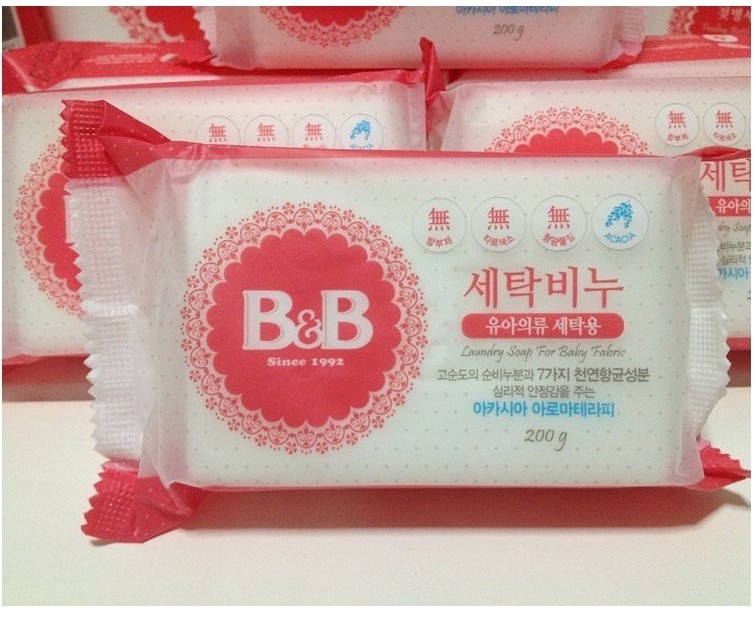 韩国原装保宁BB皂 婴儿洗衣皂宝宝肥皂 洋槐花洋甘菊200G*10|ruв категории подгузник/шампунь/вскармливать/тележка кроватью, чистящие жидкости/прачечная жидкость/смягчитель, Ребенок хозяйственного мыла - от Buy2taobao.com для оказания профессиональной услуги покупки агента Taobao