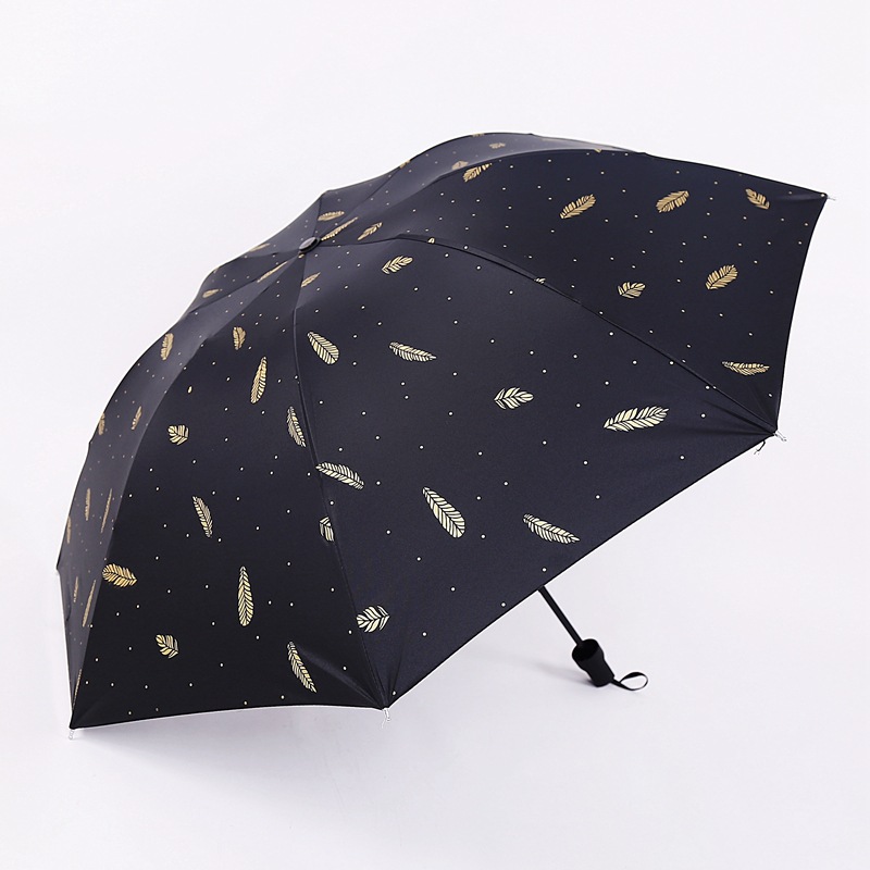 折叠创意小清新黑胶太阳伞防晒遮阳伞男女晴雨两用雨伞在类目 居家日用, 伞/雨具/防雨/防潮, 伞中 - 来自Buy2taobao.com提供专业的淘宝代购服务
