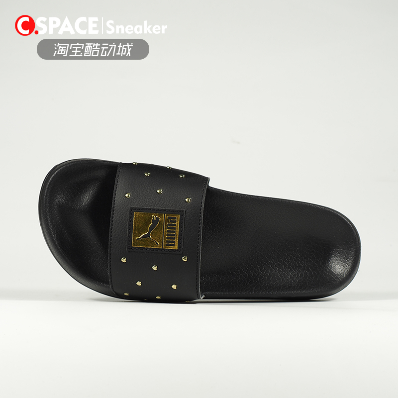 Cspace Puma Leadcat Studs 黑金骚粉铆钉春季女子凉拖 369405-01|ruв категории спортивные туфли new, движение пляжная обувь/сандалии - от Buy2taobao.com для оказания профессиональной услуги покупки агента Taobao