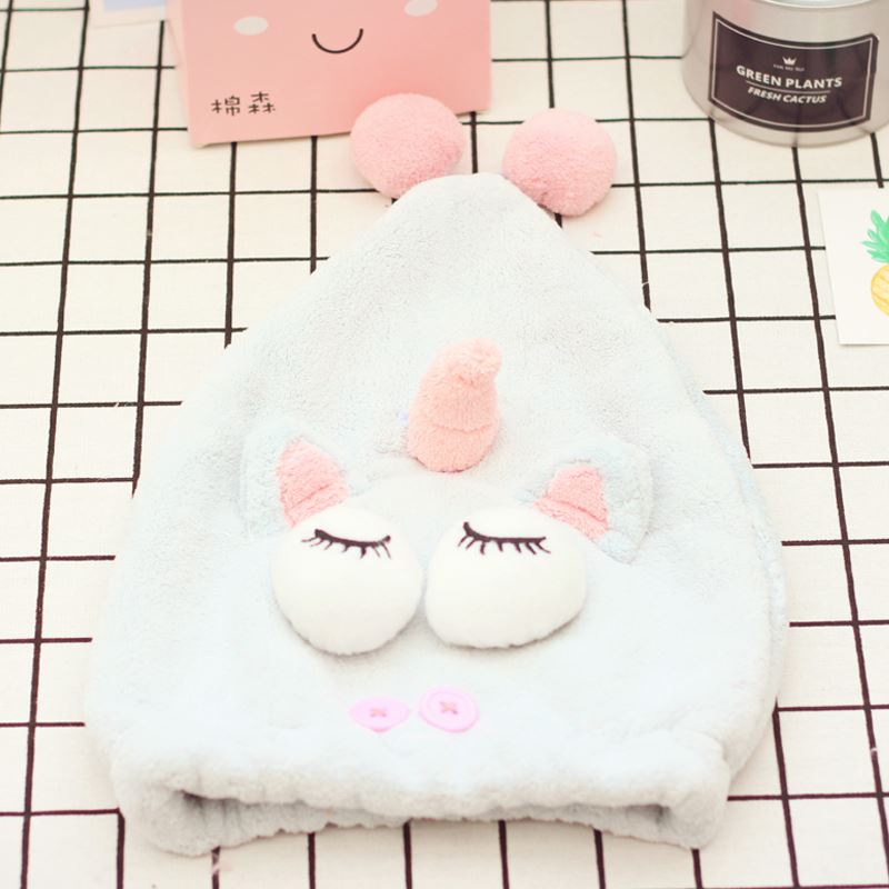 lovely unicorn Elk pure cotton thickening Dry hair cap Cartoon water uptake Towel dry hair pregnant woman Month of cap box-packedin the Family/Personal Cleaning Tools , Personal care cleaning appliances , Dry hair hat category - from Buy2taobao.com to provide professional Taobao agent buy service