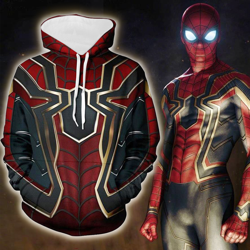 Avengers 3 steel Spider-Man hero Expedition clothes film Same item cosplay comic periphery Sweaterin the Men's clothing, Sweater category - from Buy2taobao.com to provide professional Taobao agent buy service