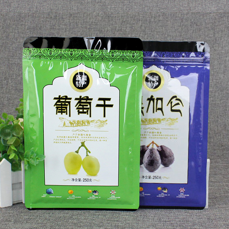 新疆特産葡萄幹包裝袋綠提子幹黑加侖袋子密封獨小包裝袋自封500g在類目 辦公設備/耗材/相關服務, 包裝設備/標牌及耗材, 禮品袋/塑料袋中 - 來自Buy2taobao.com提供專業的淘寶代購服務