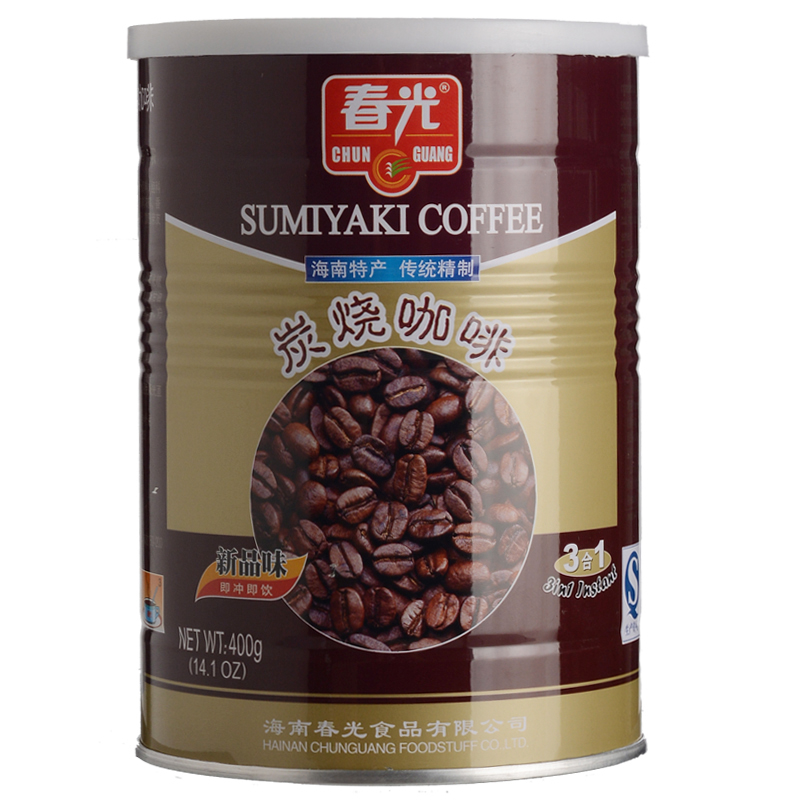 滿減春光炭燒咖啡400gX2罐海南特産食品 三合壹提神速溶滿39包郵在類目 咖啡/麥片/衝飲, 速溶咖啡/咖啡豆/粉, 速溶咖啡中 - 來自Buy2taobao.com提供專業的淘寶代購服務