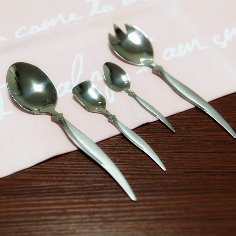 Germany Stainless steel Salad spoon a soup spoon ladle 4 suit 0.15kgin the Tableware , Tableware , Fork/Spoon/Chopsticks set category - from Buy2taobao.com to provide professional Taobao agent buy service