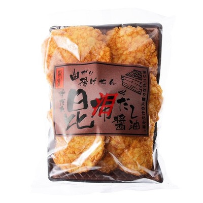 日本进口零食点心 昆布酱油制煎饼青木光悦堂甜酱油/综合口味仙贝