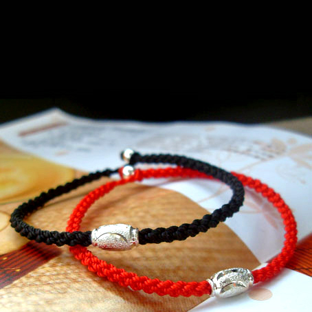 Sterling Silver 一 red Can not Lettering men and women gift Retro Korean Edition fashion Foot rope Couple Banglein the Accessories/Fashion Jewelry, Anklets category - from Buy2taobao.com to provide professional Taobao agent buy service