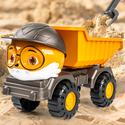 挖掘机玩具车儿童仿真大号工程车，套装水泥搅拌车翻斗吊车，男孩3岁4