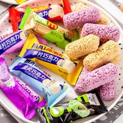 燕麦糖麦片巧克力酥棒散装整箱喜糖喜包原味紫薯零食年货过年糖果