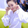 2024春季韩国东大门纯棉白色衬衫，女长袖宽松泡泡袖设计感小众衬衣