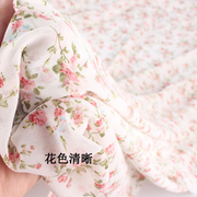 小雏菊雪纺布料夏季法式碎花很仙的连衣裙服装面料高档垂感
