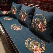 中式红木沙发坐垫防滑实木，沙发垫高档三人，位罗汉床垫子罩
