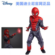 美国迪士尼儿童蜘蛛侠，套装3-10岁男孩，外套表演出服圣诞
