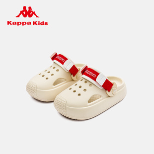 Kappakids卡帕儿童凉拖鞋男童洞洞鞋沙滩鞋女童室内防滑亲子鞋子