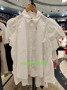 Levis李维斯A1883-0000女士休闲纯棉白色泡泡袖长袖衬衫