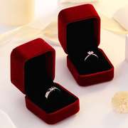 仿真假钻戒婚礼道具结婚对戒新娘情侣戒指一对求婚仪式钻石婚戒