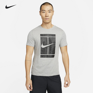 nike耐克网球服男网球短袖，t恤运动休闲上衣dd8592dd8406