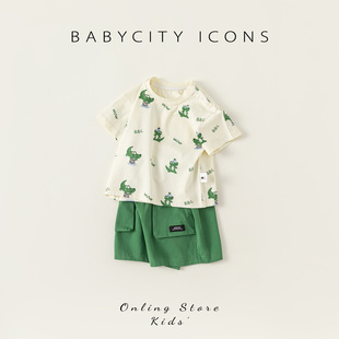 宝宝夏装婴幼儿夏季套装男宝短袖，两件套1一3岁婴儿衣服男童童装潮